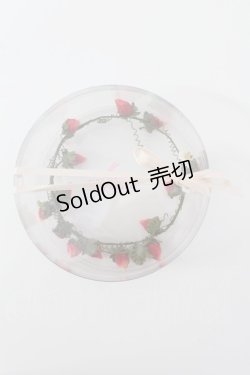 画像6: PINK HOUSE / いちごお花蔓  緑Ｘ赤 T-26-02-19-036-LO-AC-SA-ZT