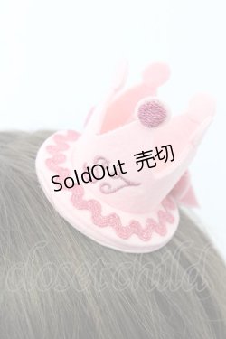 画像2: Shirley Temple / 王冠ミニヘアパッチン  ピンク T-26-02-19-038-ET-AC-SA-ZT486