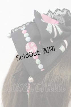 画像4: Angelic Pretty / Candy Ornamentカチューシャ  黒 T-26-02-19-041-AP-AC-SA-ZT