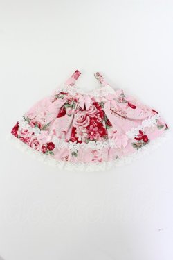 画像1: BABY,THE STARS SHINE BRIGHT / シュガーブーケ〜永遠の乙女の憧れ〜柄くみゃちゃんジャンパースカート  ピンク T-26-02-19-042-BA-ZA-SA-ZT