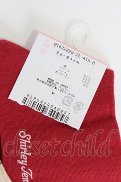 画像3: Shirley Temple / CARROUSELオーバーニー 22-24CM 赤 T-26-02-19-007-ET-ZA-SA-ZT