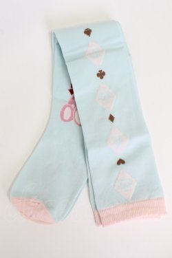 画像2: Angelic Pretty / Wonder Toyオーバーニーソックス  サックス T-26-02-19-009-AP-ZA-SA-ZT