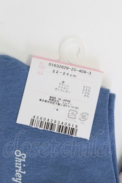 画像3: Shirley Temple / CARROUSELオーバーニー 22-24CM 青 T-26-02-19-011-ET-ZA-SA-ZT