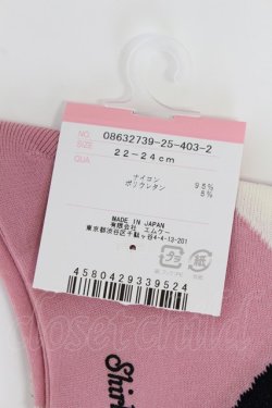 画像3: Shirley Temple / クラウンダイヤオーバーニー 22-24CM ピンク T-26-02-19-014-ET-ZA-SA-ZT