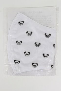 画像1: Candy Stripper / PEPE PATTERN MASK  ホワイト T-26-02-19-015-PU-ZA-SA-ZT