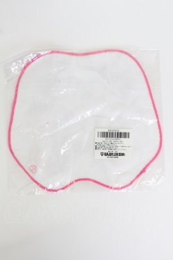 画像2: BABY,THE STARS SHINE BRIGHT / うさくみゃちゃんのおかおタオルハンカチ  ピンクＸ白 T-26-02-19-018-BA-ZA-SA-ZT