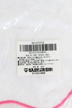 画像3: BABY,THE STARS SHINE BRIGHT / うさくみゃちゃんのおかおタオルハンカチ  ピンクＸ白 T-26-02-19-018-BA-ZA-SA-ZT