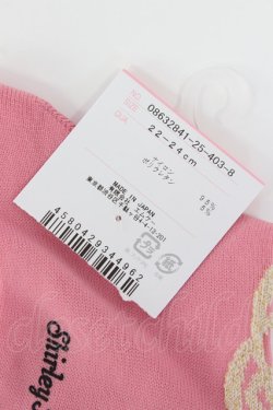 画像3: Shirley Temple / ドットリボンハイソックス 22-24CM ピンク T-26-02-19-002-ET-ZA-SA-ZT