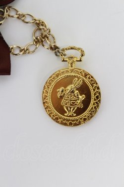 画像5: Amavel / 時計&ファーバッグチャーム  サックスＸゴールド T-26-02-19-023-CA-ZA-SA-ZT