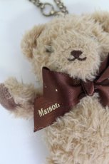画像3: Maison de FLEUR / くまさんバッグチャーム   T-26-02-19-030-LO-ZA-SA-ZT444 (3)