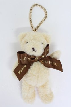 画像1: Maison de FLEUR / くまさんバッグチャーム   T-26-02-19-031-LO-ZA-SA-ZT