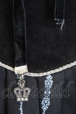 画像5: Secret Honey / オーナメントクリスマスワンピース(ディズニープリンセスVer.)  黒 T-26-02-20-025-CA-OP-SA-ZT