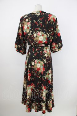 画像2: KANEKO ISAO / グズベリー&ブーケワンピース  クロ T-26-02-20-027-EL-OP-OW-ZT