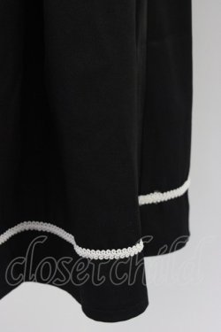 画像3: axes femme / ベルトデザインサス付きスカート  黒 T-26-02-20-029-AX-SK-SA-ZT