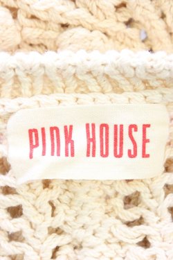 画像4: PINK HOUSE / ぽんぽん使いニットカーディガン  ベージュ T-26-02-20-007-LO-TO-OW-ZT