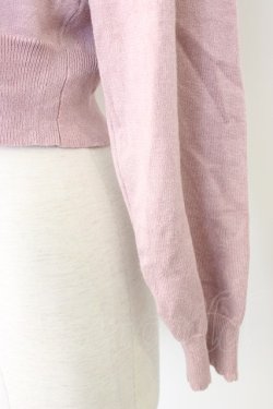 画像4: axes femme kawaii / メルティハートショートカーディガン  ピンク T-26-02-20-008-AX-TO-SA-ZT