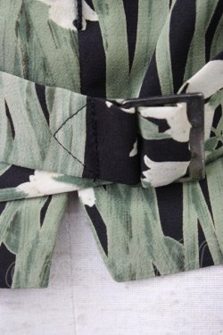 画像4: INGEBORG / 鈴蘭柄切り替えベスト  クロ T-26-02-20-011-LO-TO-OW-ZT