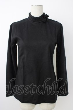 画像1: INGEBORG / スエード調プルオーバー  クロ T-26-02-20-014-LO-TO-OW-ZT