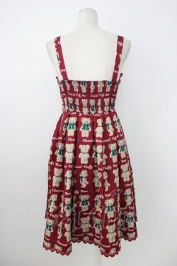 画像2: axes femme kawaii / フラッフィベアジャンスカ  ワイン T-26-02-20-022-AX-OP-SA-ZT