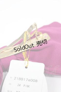 画像4: an another angelus / リボンバレッタ  マゼンダ T-26-02-21-028-CA-ZA-IG-ZT633-F001