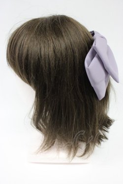 画像2: an another angelus / リボンバレッタ  ラベンダー T-26-02-21-029-CA-ZA-OW-ZT