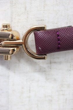 画像5: F i.n.t / Uバックルベルト  ワイン T-26-02-21-003-0-ZA-OW-ZT