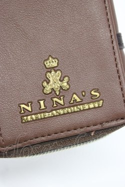 画像4: m petit by misako / NINA'Sコラボ フラグメントケース  ブラウン T-26-02-21-008-LO-ZA-OW-ZT