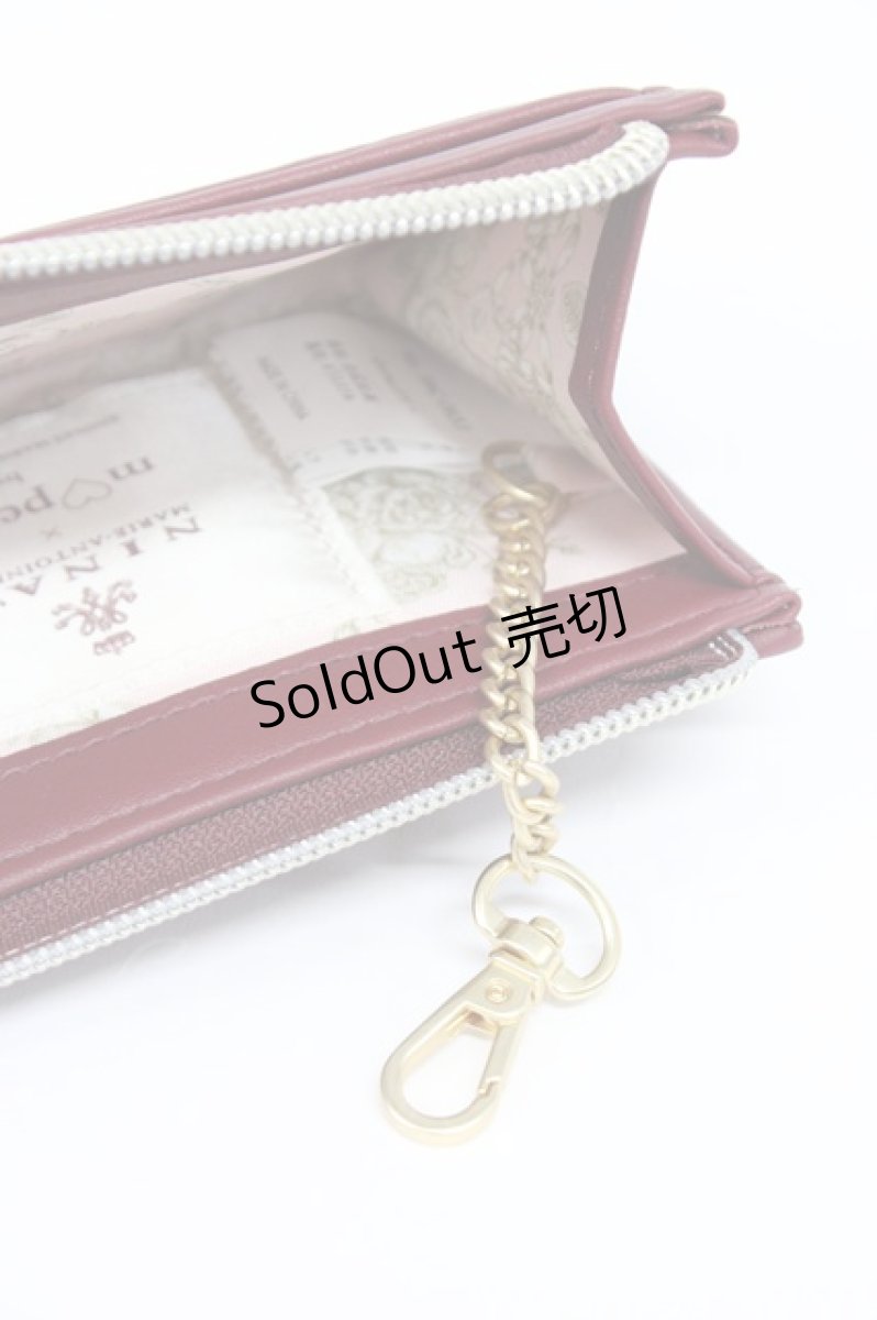 画像7: m petit by misako / NINA'Sコラボ フラグメントケース  ワイン T-26-02-21-009-LO-ZA-OW-ZT633 (7)