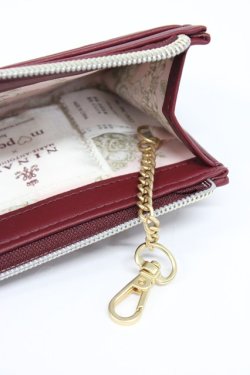 画像7: m petit by misako / NINA'Sコラボ フラグメントケース  ワイン T-26-02-21-009-LO-ZA-OW-ZT