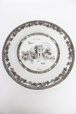 画像1: Fi.n.t / ノベルティプレート  シロ T-26-02-21-020-CA-ZA-OW-ZT