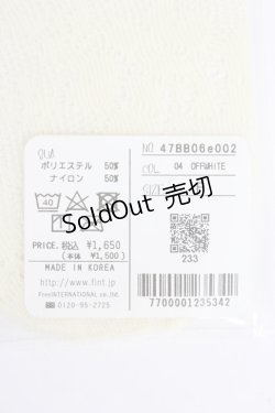 画像3: an another angelus / ローズレース柄ショートソックス  オフホワイト T-26-02-21-024-CA-ZA-OW-ZT633