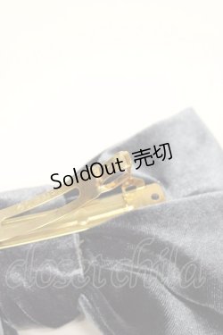 画像3: Fi.n.t / ベロアビッグリボンバレッタ  ブルー T-26-02-21-026-CA-AC-OW-ZT633-F001