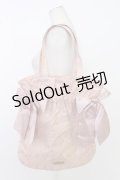 Maison de FLEUR / マリーちゃんトートバッグ  ピンク T-26-02-23-003-LO-BG-SA-ZT