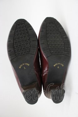 画像5: an another angelus / 細レースアップブーツ L ボルドー T-26-02-23-023-CA-SH-SA-ZT