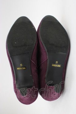 画像4: an another angelus / プチレースアップスウェードブーツ  パープル T-26-02-23-024-CA-SH-SA-ZT