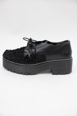 画像3: merry jenny / 甲フリルシューズ M ブラック T-26-02-23-027-LO-SH-SA-ZT