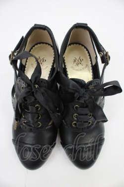 画像4: ALICE and the PIRATES / クラシカルコンビパンプス S 黒 T-26-02-23-028-PA-SH-SA-ZT