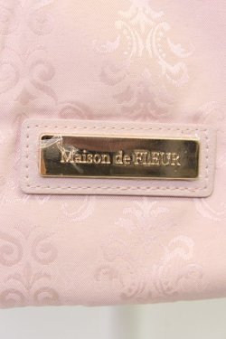 画像4: Maison de FLEUR / マリーちゃんトートバッグ  ピンク T-26-02-23-003-LO-BG-SA-ZT