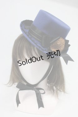 画像1: ALICE and the PIRATES / てまねき影絵のアリスミニHat  エーゲブルー T-26-02-23-029-PA-AC-SA-ZT