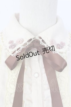 画像3: axes femme / 巻きバラ付きブラウス M アイボリー T-26-02-23-031-AX-BL-SA-ZT