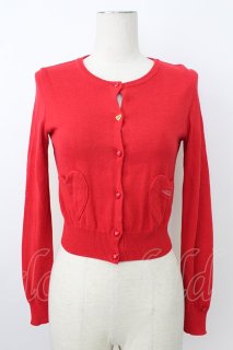♡MILK Candyハートカーデ♡ gelato pique｜スムーズィーネップカーディガン | Rakuten Fashion