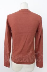 画像2: axes femme / 肩レースシンプルニットプルオーバー M ブラウン T-26-02-23-037-AX-TO-SA-ZT634 (2)