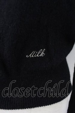 画像5: MILK / ハートボタンカーディガン  ブラック T-26-02-23-038-ML-TO-SA-ZT