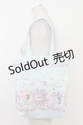 BABY,THE STARS SHINE BRIGHT / くみゃちゃんのKira　Kira Sweets Halloween柄トートBag  サックス T-26-02-23-005-BA-BG-SA-ZTK038