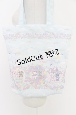 画像2: BABY,THE STARS SHINE BRIGHT / くみゃちゃんのKira　Kira Sweets Halloween柄トートBag  サックス T-26-02-23-005-BA-BG-SA-ZTK038