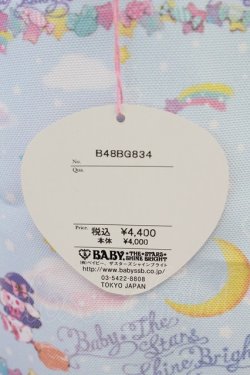 画像5: BABY,THE STARS SHINE BRIGHT / くみゃちゃんのKira　Kira Sweets Halloween柄トートBag  サックス T-26-02-23-005-BA-BG-SA-ZT