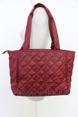 画像2: m petit by misako / NINA'Sキルティングトートバッグ  ボルドー T-26-02-23-010-LO-BG-SA-ZT