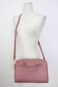 Maison de FLEUR / モノグラムボストンバッグ  ピンク T-26-02-23-014-LO-BG-SA-ZT
