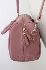 画像3: Maison de FLEUR / モノグラムボストンバッグ  ピンク T-26-02-23-014-LO-BG-SA-ZTK038 (3)