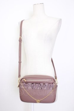 画像1: m petit by misako / ポーチ付きショルダーバッグ  濃紫 T-26-02-23-016-LO-BG-SA-ZT